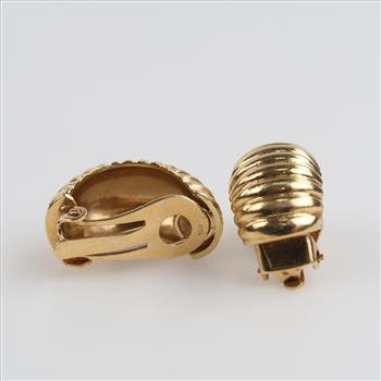 14kt Gold Clip-on Earrings