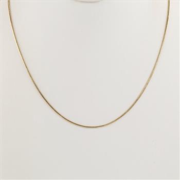 14kt Gold Cocoon Chain Necklace