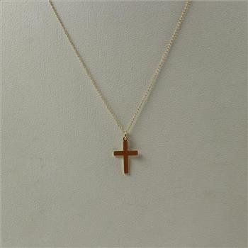 14kt Gold Cross Necklace