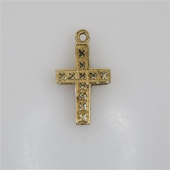 14kt Gold Cross Pendant