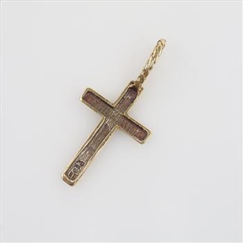 14kt Gold Cross Pendant