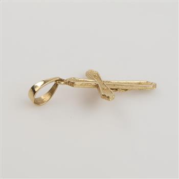 14kt Gold Cross Pendant