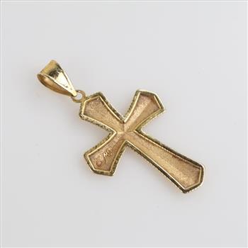 14kt Gold Cross Pendant