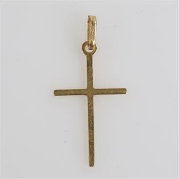 14kt Gold Cross Pendant