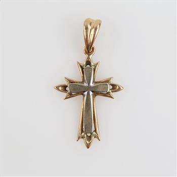 14kt Gold Cross Pendant