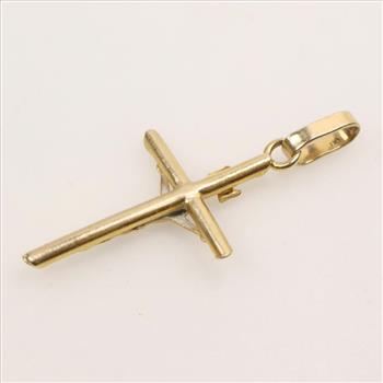 14kt Gold Cross Pendant