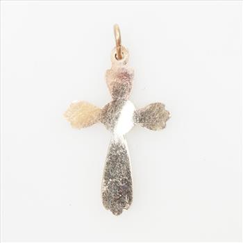 14kt Gold Cross Pendant
