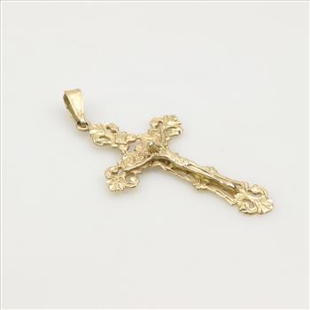 14kt Gold Cross Pendant
