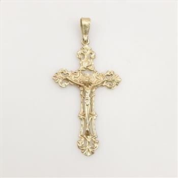 14kt Gold Cross Pendant