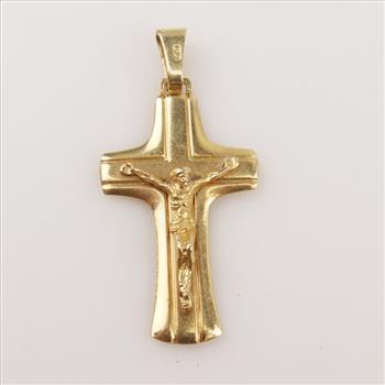 14kt Gold Cross Pendant
