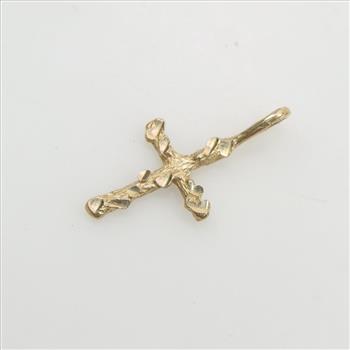 14kt Gold Cross Pendant