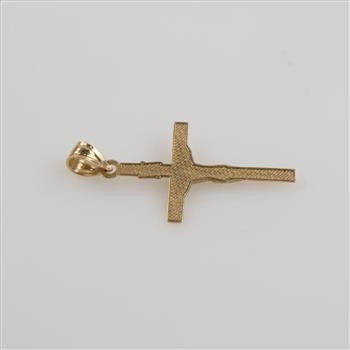 14kt Gold Cross Pendant