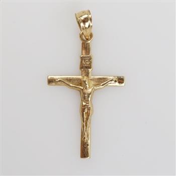 14kt Gold Cross Pendant