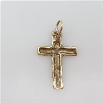 14kt Gold Cross Pendant