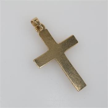 14kt Gold Cross Pendant