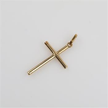 14kt Gold Cross Pendant