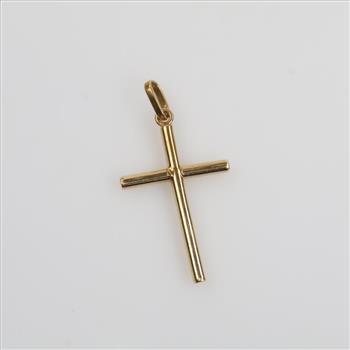 14kt Gold Cross Pendant