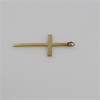 14kt Gold Cross Pendant