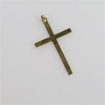 14kt Gold Cross Pendant