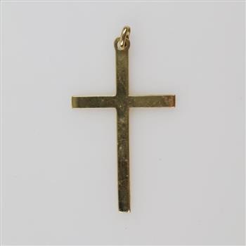 14kt Gold Cross Pendant
