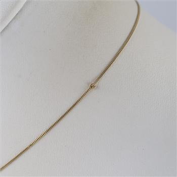 14kt Gold Cuban Chain Necklace