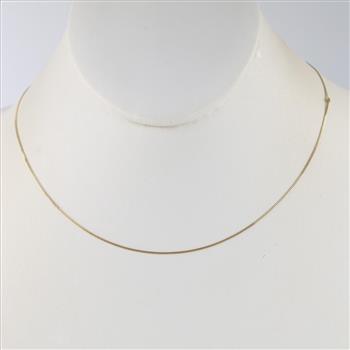 14kt Gold Cuban Chain Necklace