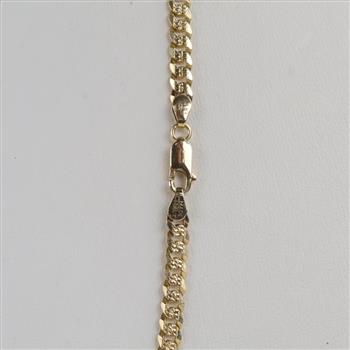 14kt Gold Cuban Link Necklace