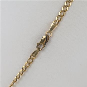 14kt Gold Cuban Link Necklace