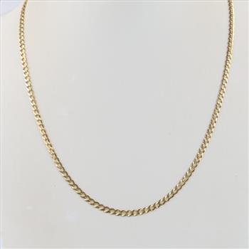 14kt Gold Cuban Link Necklace