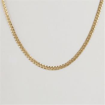 14kt Gold Cuban Link Necklace