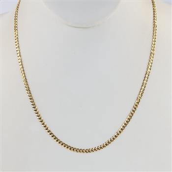 14kt Gold Cuban Link Necklace