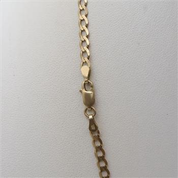 14kt Gold Cuban Link Necklace