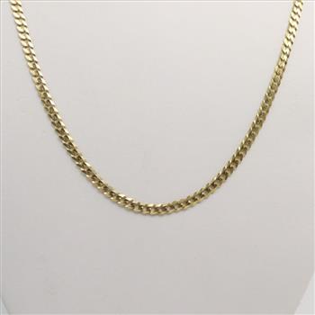 14kt Gold Cuban Link Necklace