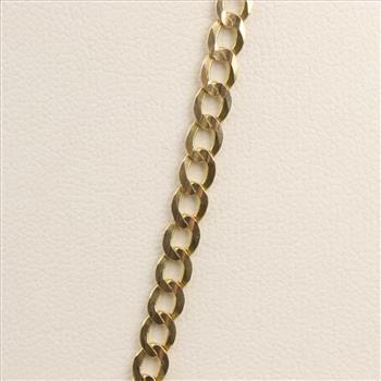 14kt Gold Cuban Link Necklace