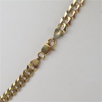 14kt Gold Cuban Link Necklace