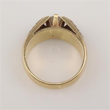 14kt Gold Cubic Zirconia Ring