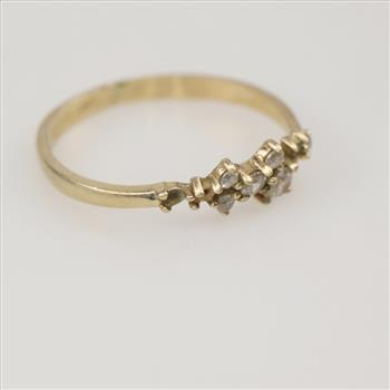 14kt Gold Cubic Zirconia Ring