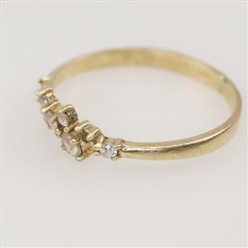 14kt Gold Cubic Zirconia Ring