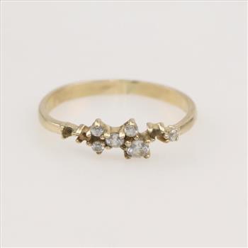 14kt Gold Cubic Zirconia Ring