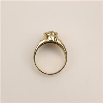 14kt Gold Cubic Zirconia Ring