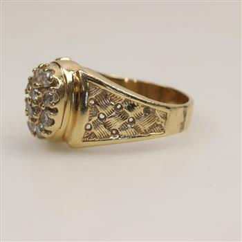 14kt Gold Cubic Zirconia Ring