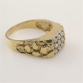14kt Gold Cubic Zirconia Ring