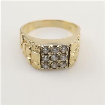 14kt Gold Cubic Zirconia Ring