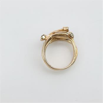14kt Gold Cubic Zirconia Ring