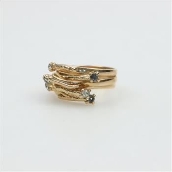 14kt Gold Cubic Zirconia Ring