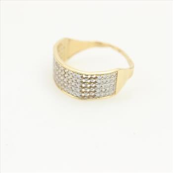 14kt Gold Cubic Zirconia Ring
