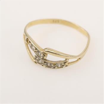 14kt Gold Cubic Zirconia Ring