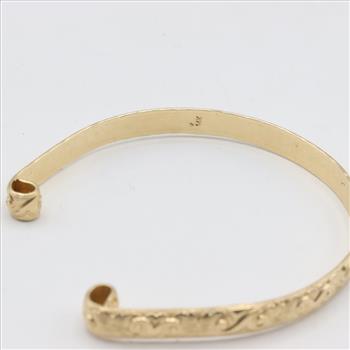14kt Gold Cuff Bracelet
