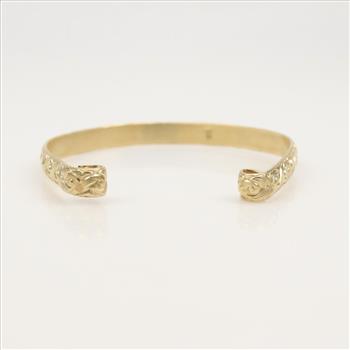 14kt Gold Cuff Bracelet