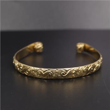14kt Gold Cuff Bracelet